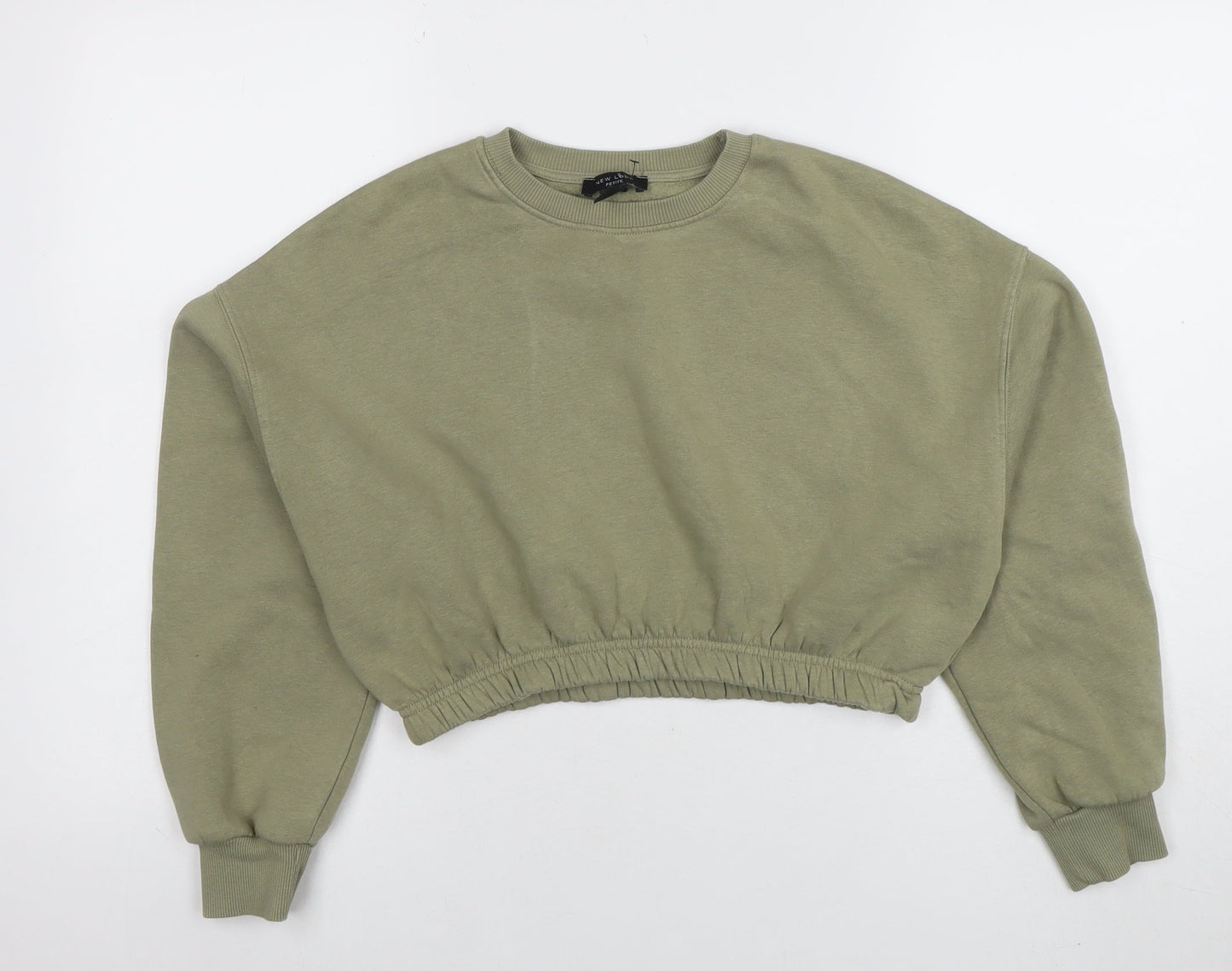 Womens UK Size 6 New Look Green Pullover Sweatshirt