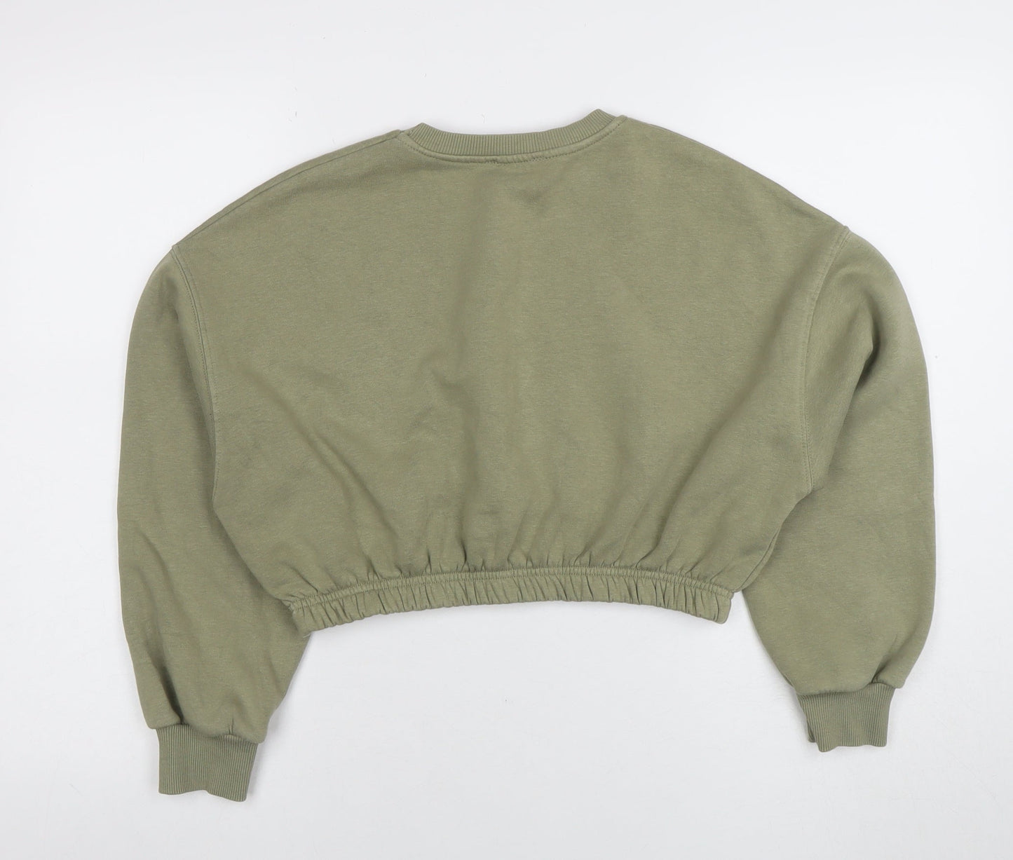 Womens UK Size 6 New Look Green Pullover Sweatshirt