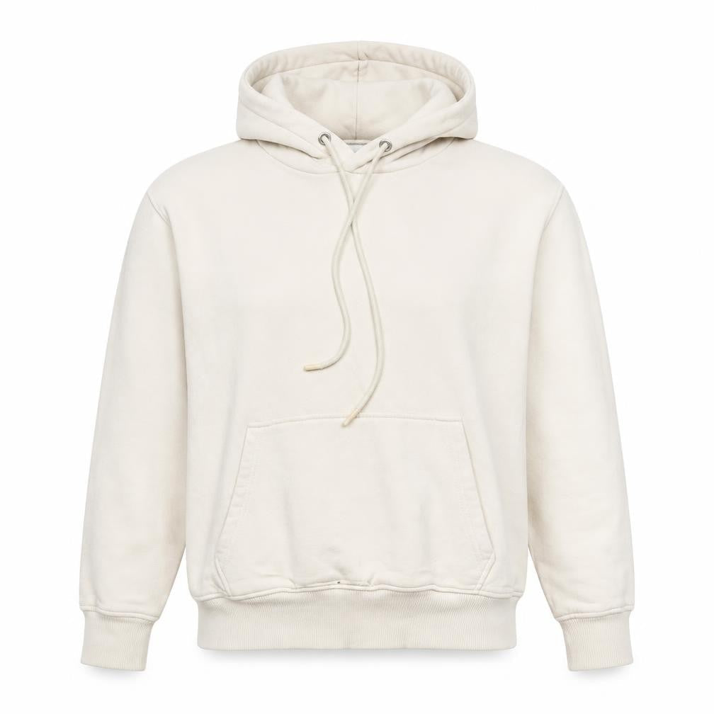 Womens UK Size M Zara Beige Pullover Hoodie