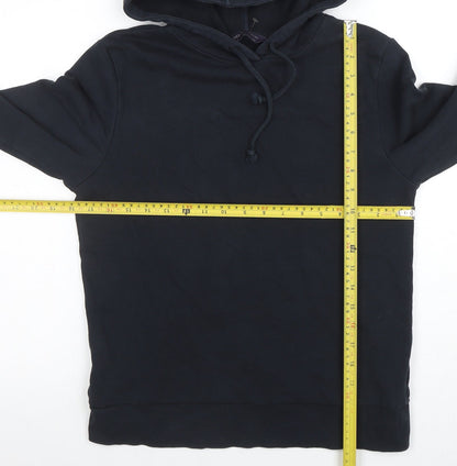 Womens UK Size 8 Marks and Spencer Black Pullover Hoodie