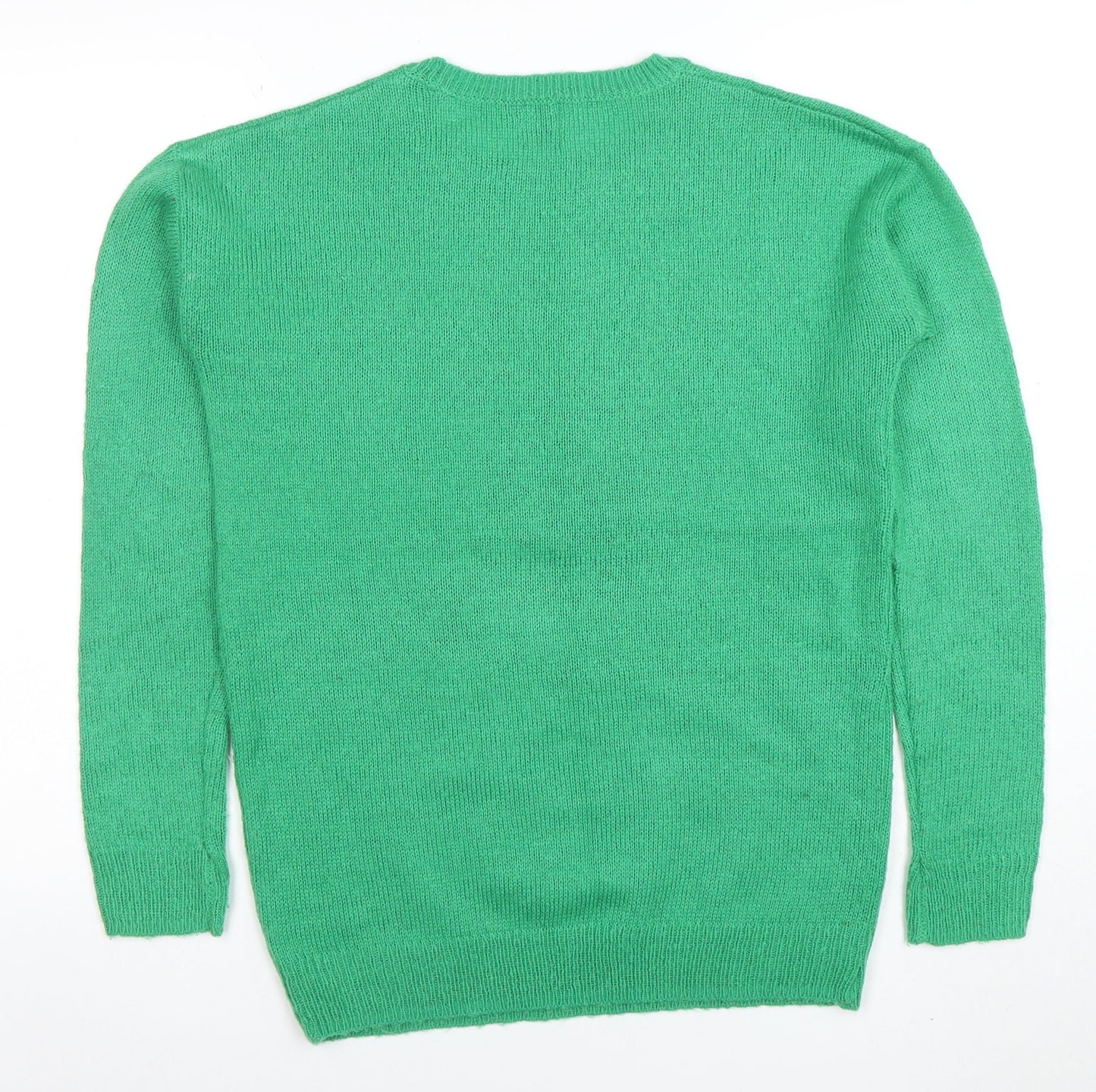 Womens UK Size 8 ASOS Green Pullover Jumper