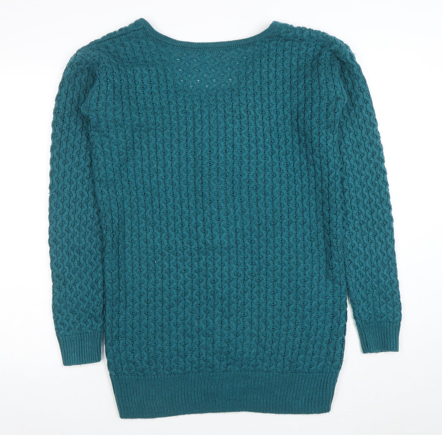 Womens UK Size 10 ASOS Blue Full Zip Jumper