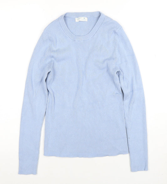Womens UK Size M Primark Blue Pullover Jumper