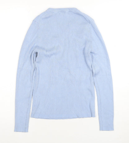 Womens UK Size M Primark Blue Pullover Jumper