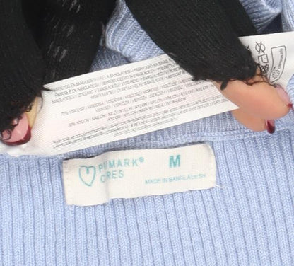 Womens UK Size M Primark Blue Pullover Jumper
