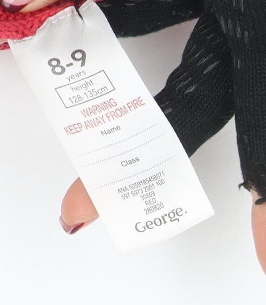 Girls UK Size 8-9 Years George Red Cardigan Jumper
