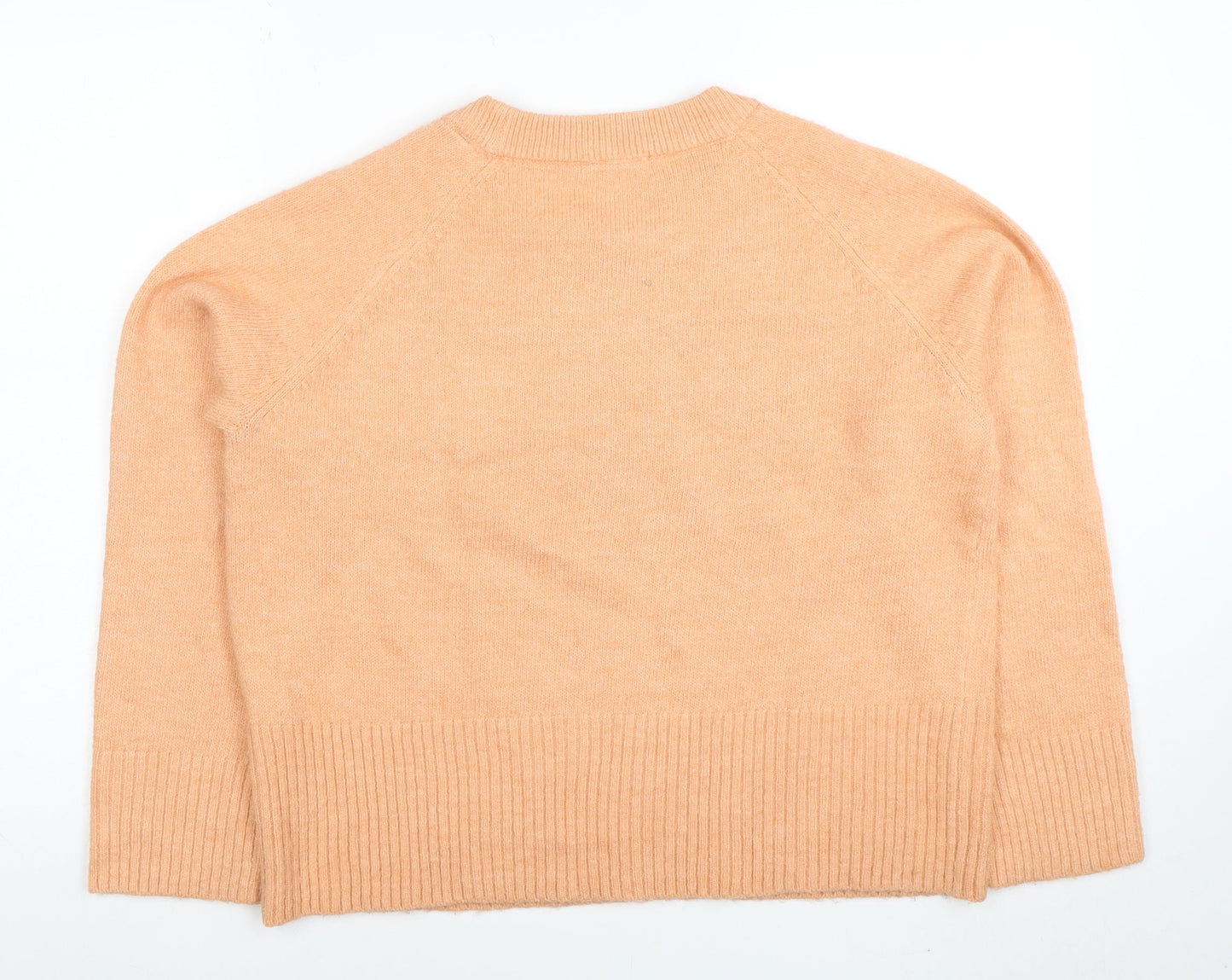 Tu Womens Beige Crew Neck Pullover Jumper Size 10