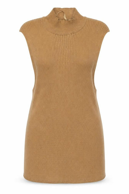 Womens UK Size L Primark Brown Basic T-Shirt