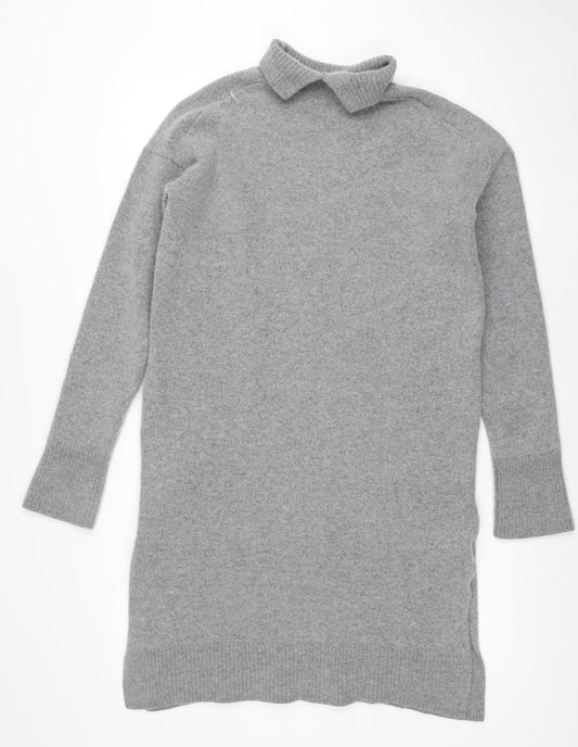 Womens UK Size S Arket Grey Pullover Jumper