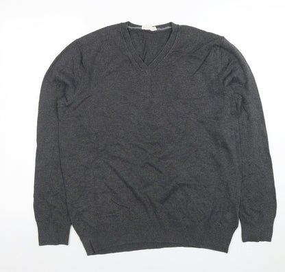 Mens UK Size M Gap Grey Pullover Jumper