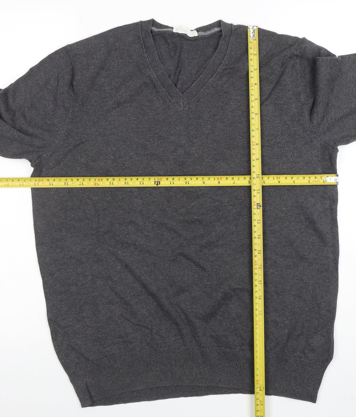 Mens UK Size M Gap Grey Pullover Jumper