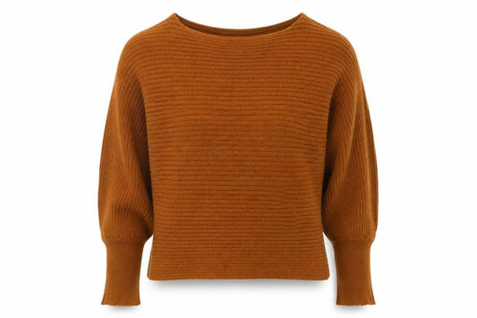 Womens UK Size L Only Brown Pullover Jumper