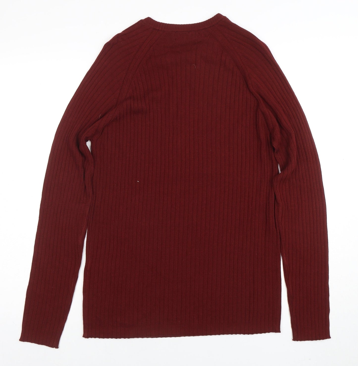 Womens UK Size M Zara Red Pullover Jumper