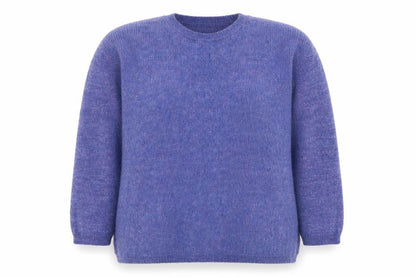 Womens UK Size 20 Nutmeg Purple Pullover Jumper