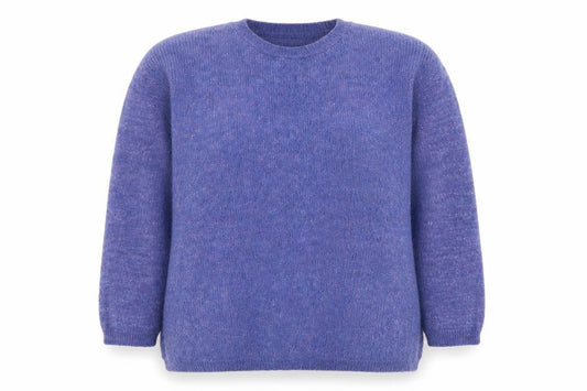 Womens UK Size 20 Nutmeg Purple Pullover Jumper