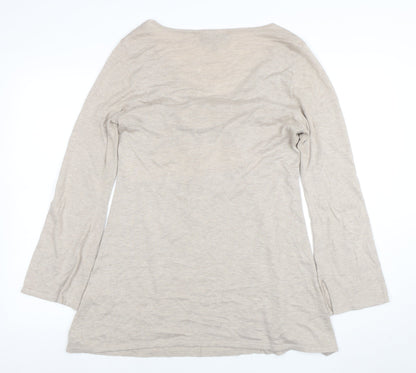 Womens UK Size 12 Fenn Wright Manson Beige Pullover Jumper