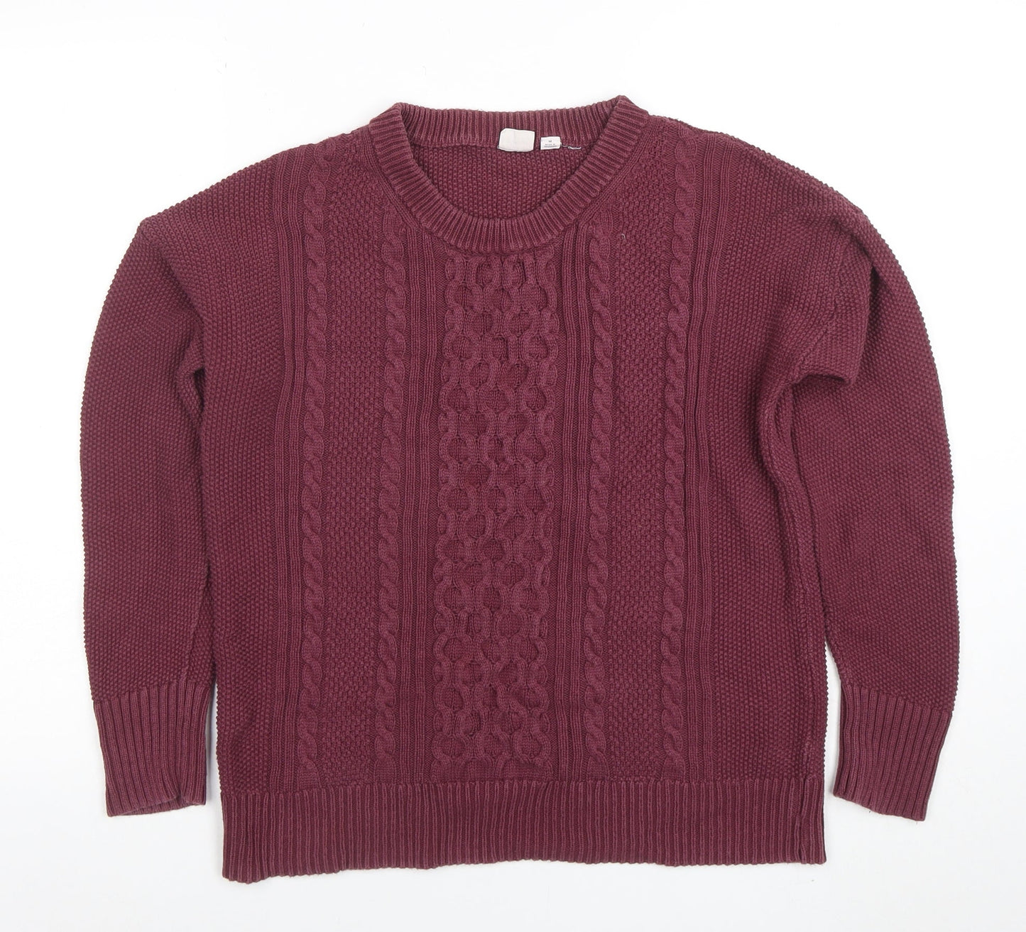 Womens UK Size M Gap Red Pullover Jumper