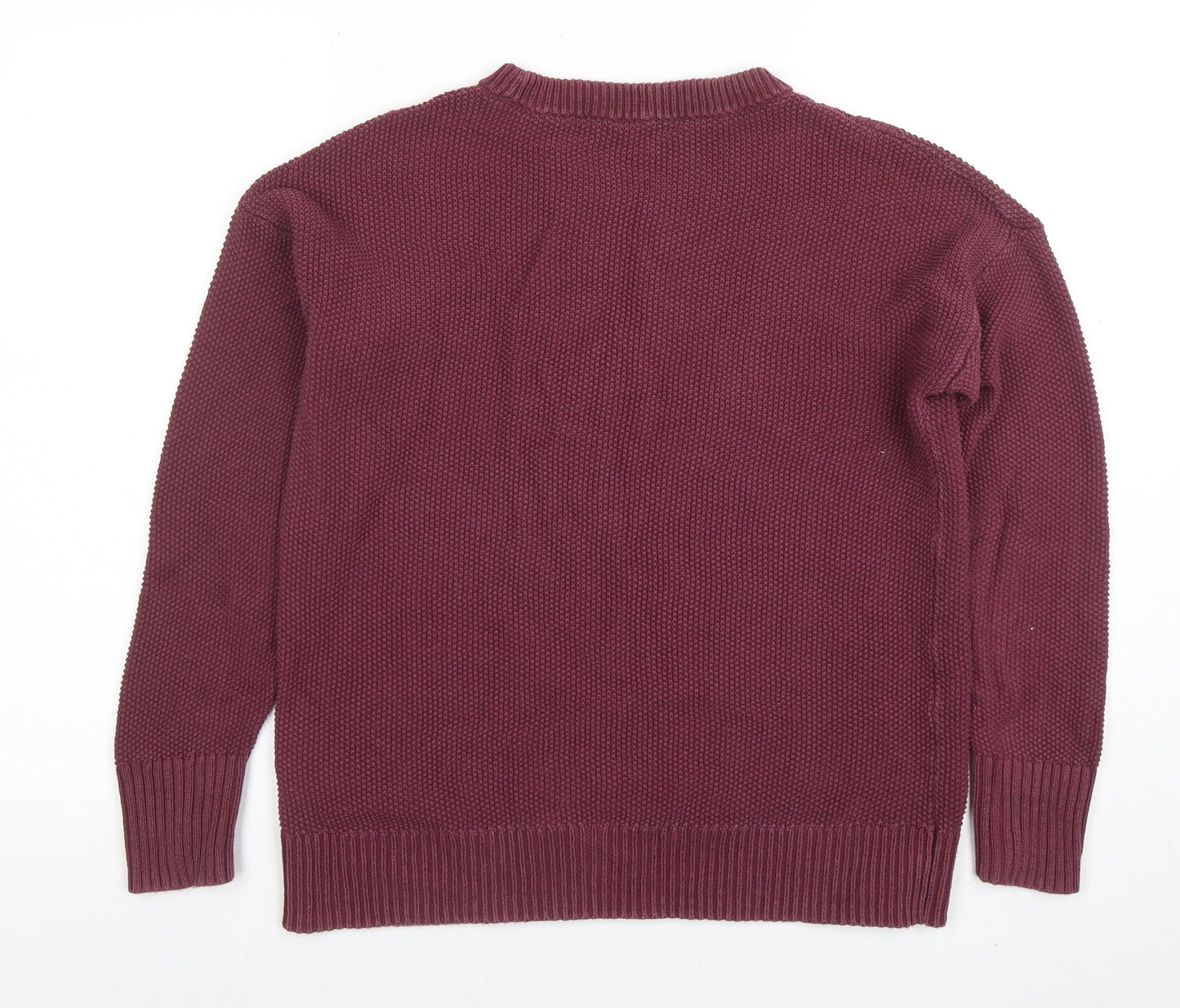 Womens UK Size M Gap Red Pullover Jumper