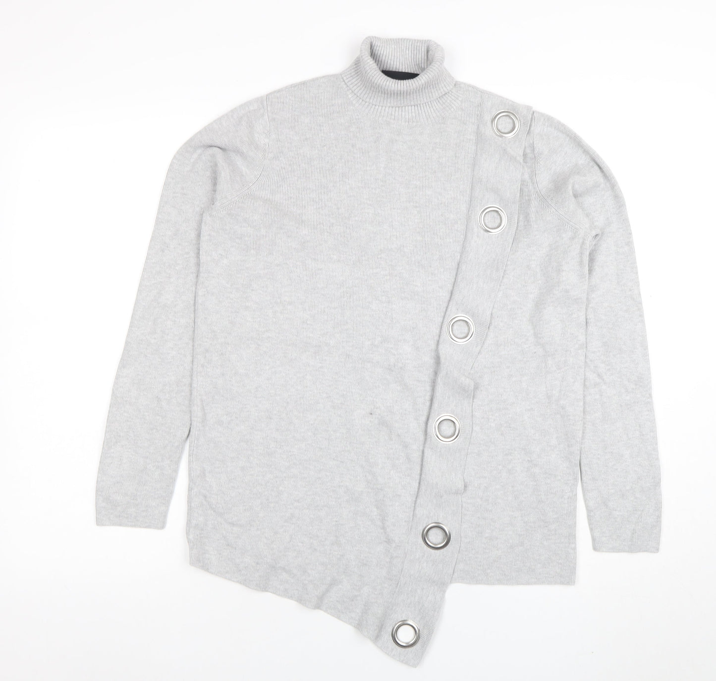 Womens UK Size 12 Wallis Grey Pullover Jumper