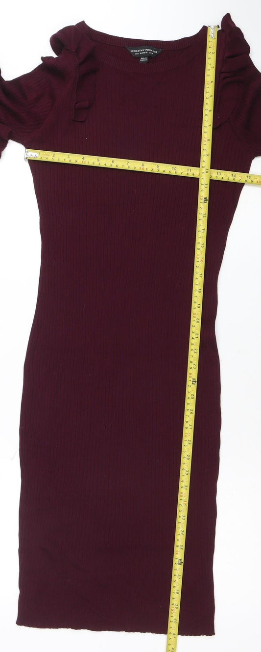 Womens UK Size 12 Dorothy Perkins Bodycon Dress