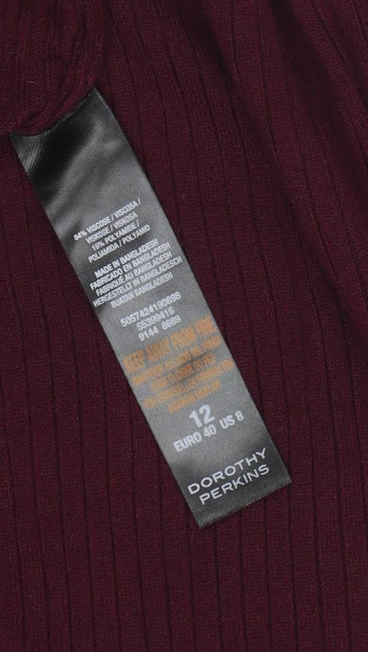 Womens UK Size 12 Dorothy Perkins Bodycon Dress