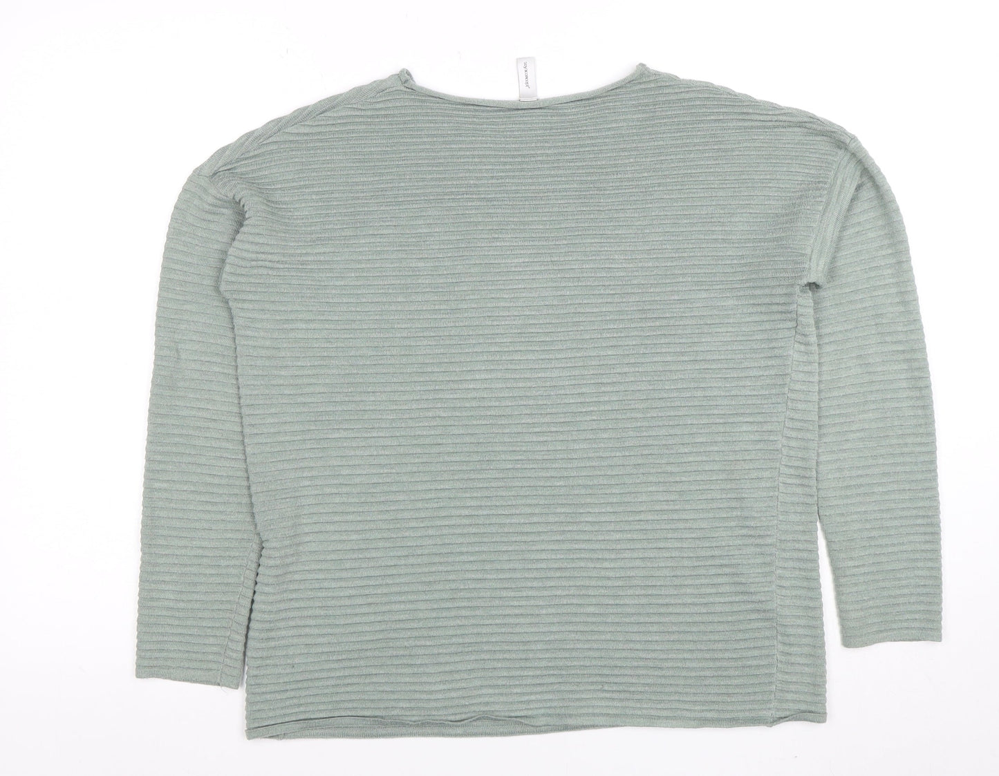 Womens UK Size M Soyaconcept Green Basic Blouse