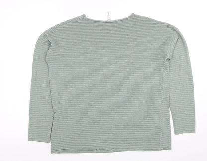 Womens UK Size M Soyaconcept Green Basic Blouse