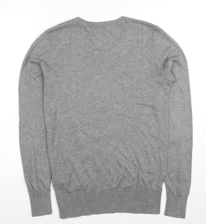 Womens UK Size S French Connection Grey Pullover Jumper