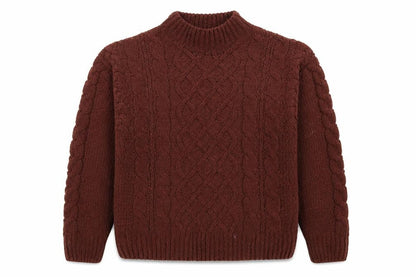 Womens UK Size S Primark Brown Pullover Jumper