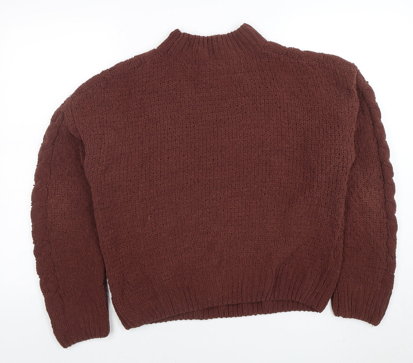 Womens UK Size S Primark Brown Pullover Jumper
