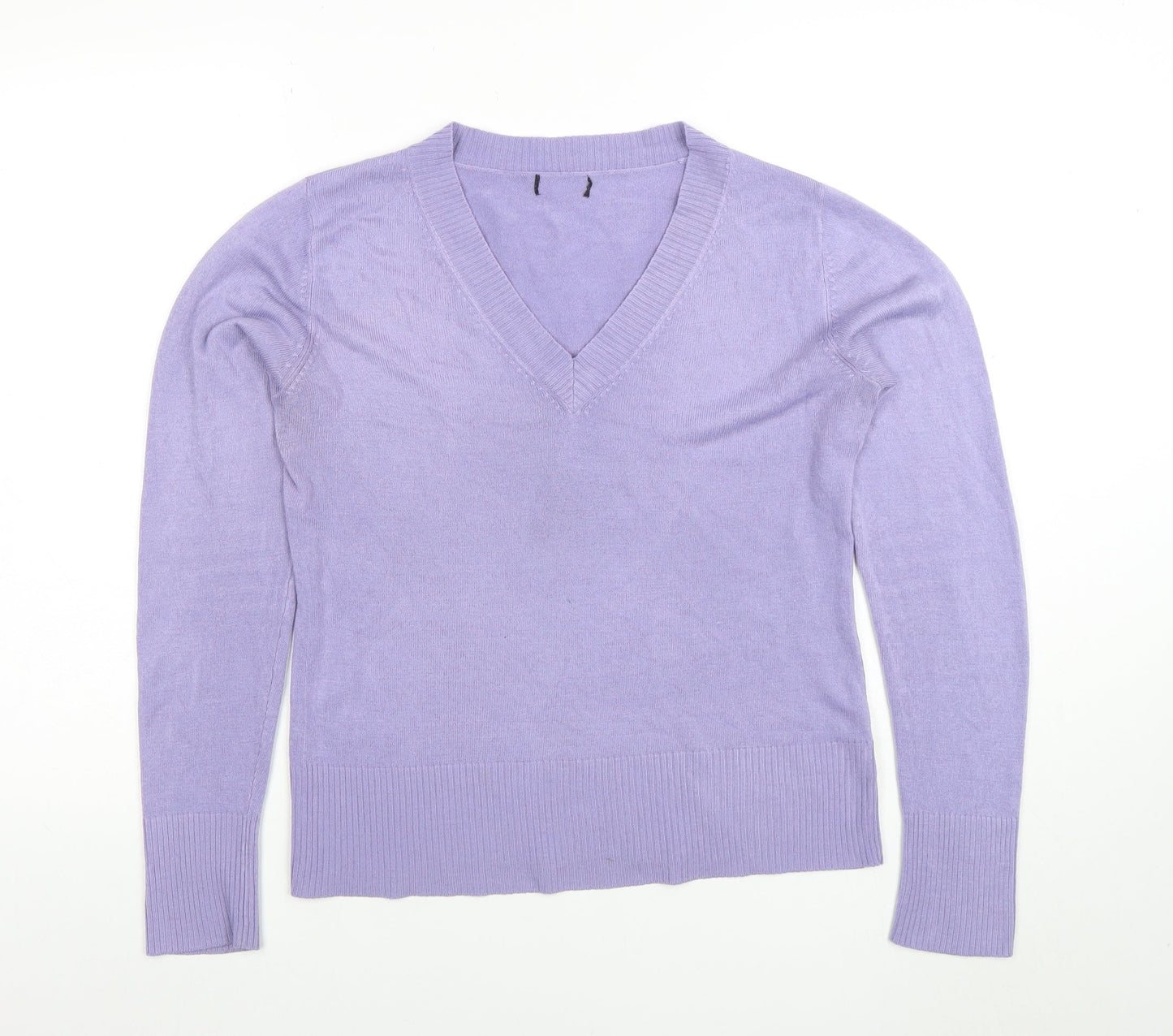Womens UK Size 12 F&F Purple Pullover Jumper