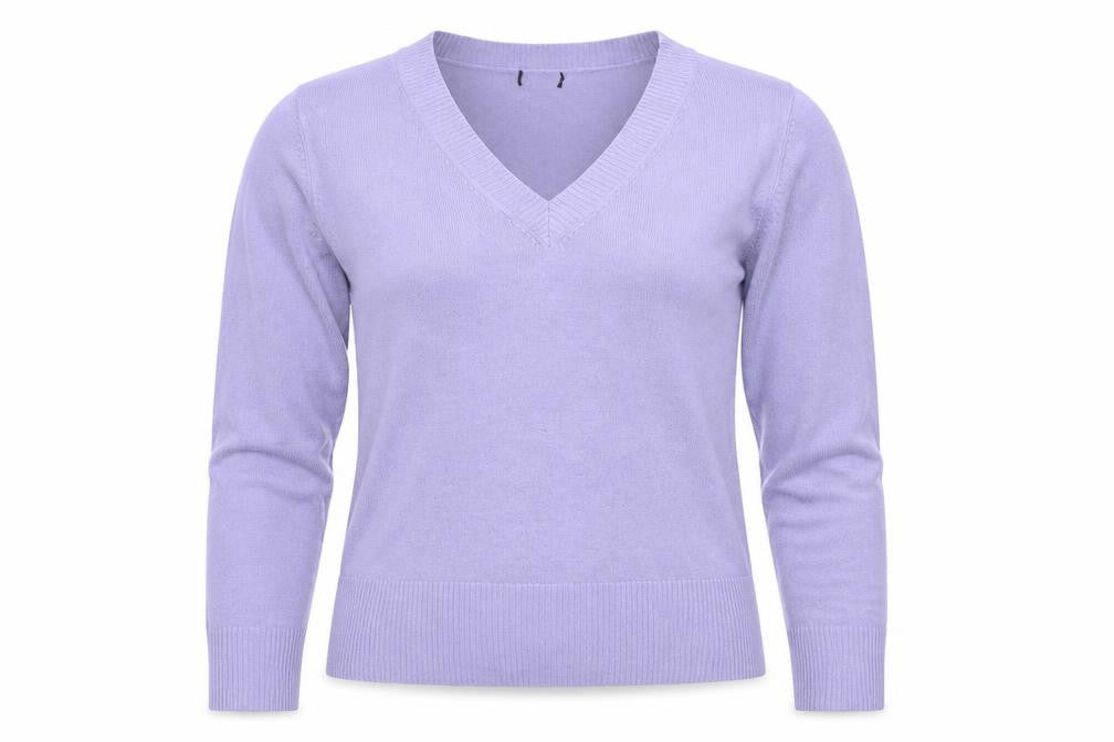 Womens UK Size 12 F&F Purple Pullover Jumper