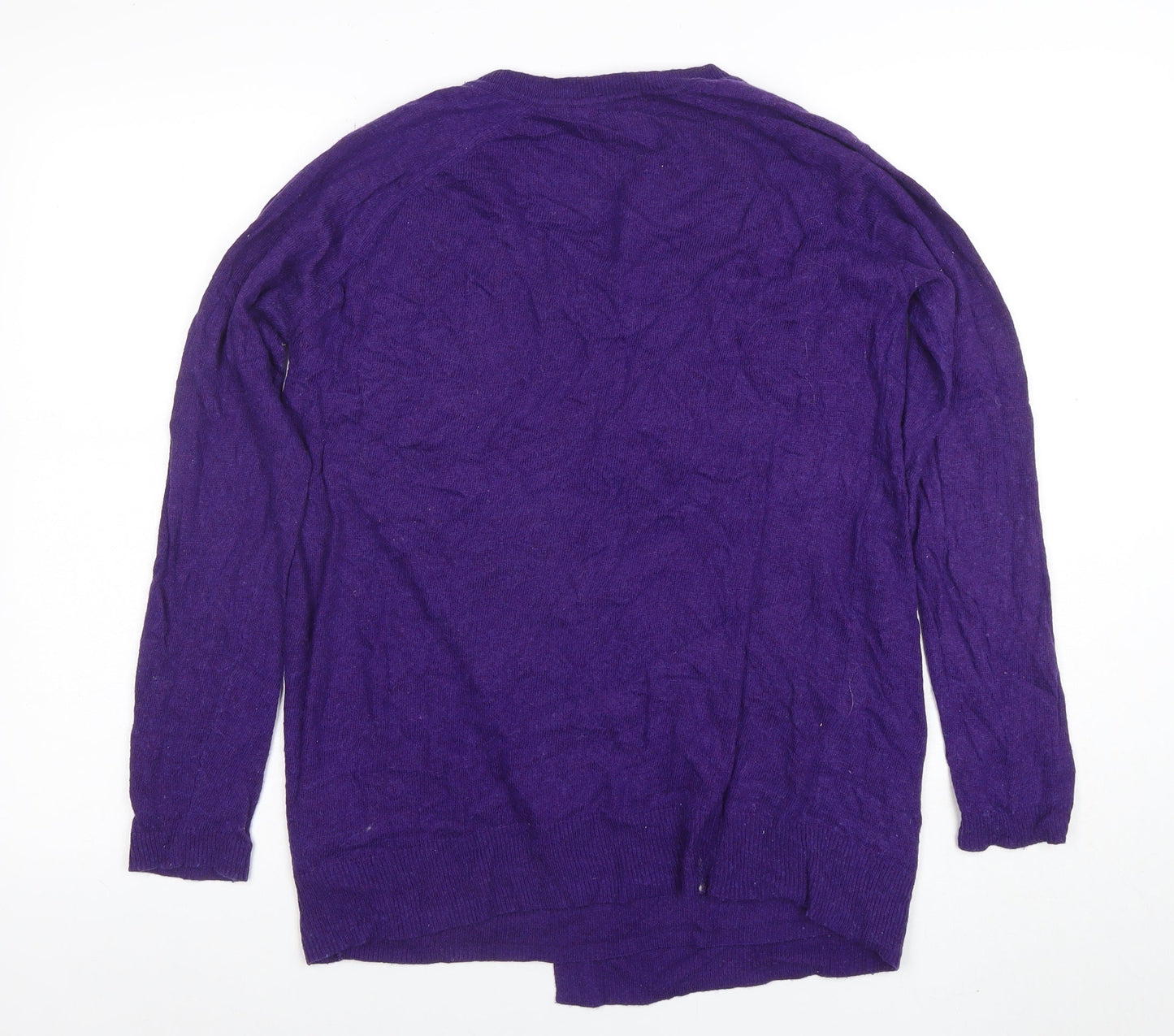 Womens UK Size 12 Marks and Spencer Purple Pullover Jumper