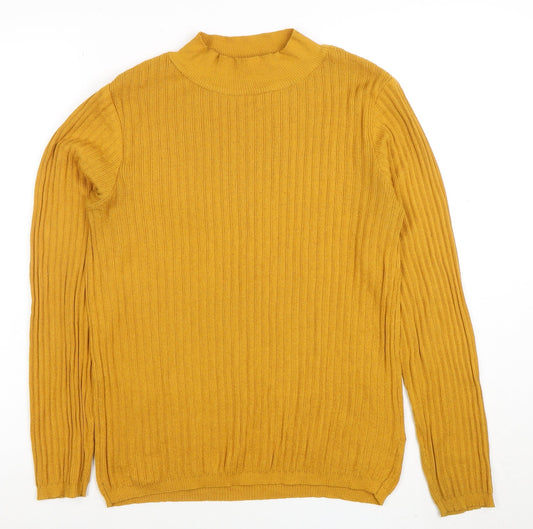 Womens UK Size XL Primark Yellow Pullover Jumper