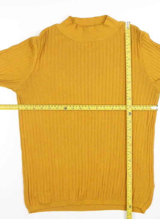 Womens UK Size XL Primark Yellow Pullover Jumper