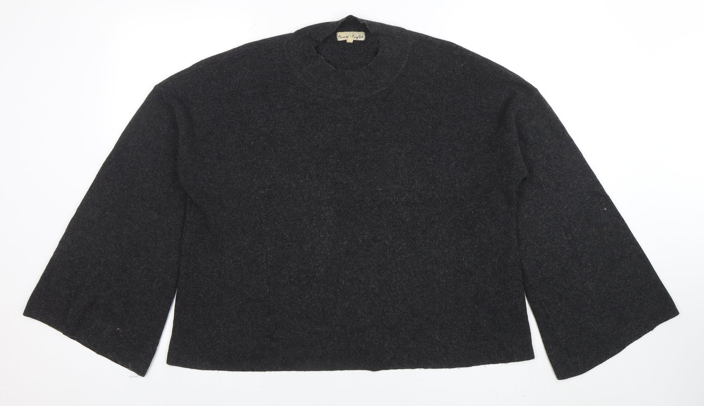 Womens UK Size L Brora Grey Pullover Jumper