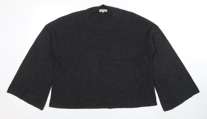 Womens UK Size L Brora Grey Pullover Jumper