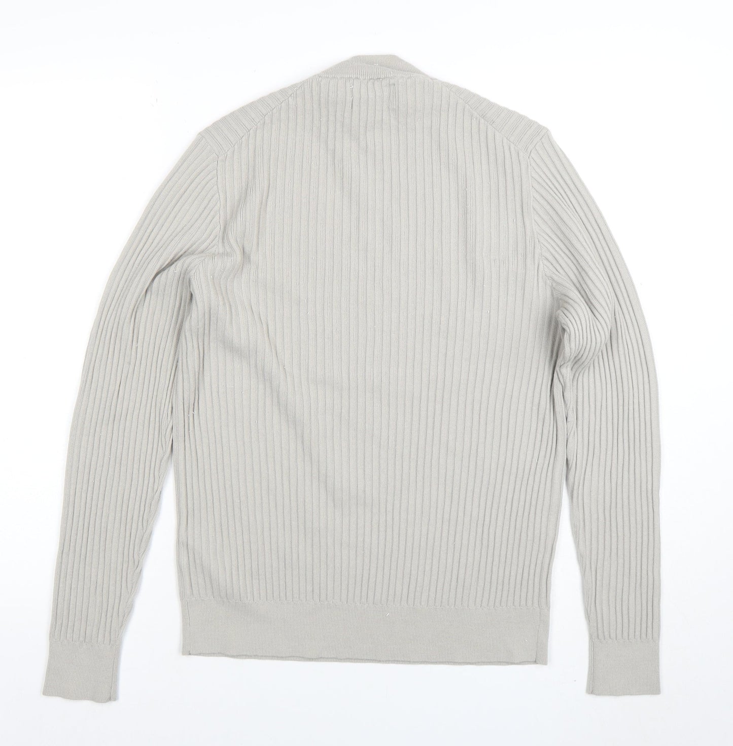 Mens UK Size M Marks and Spencer Beige Pullover Jumper