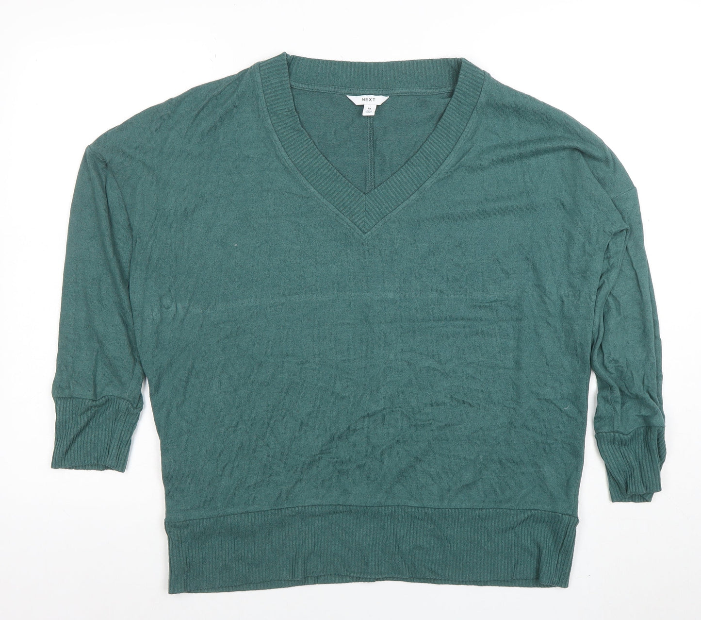 Womens UK Size M NEXT Green Pullover Jumper