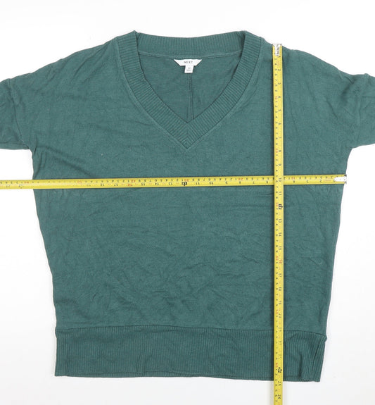 Womens UK Size M NEXT Green Pullover Jumper