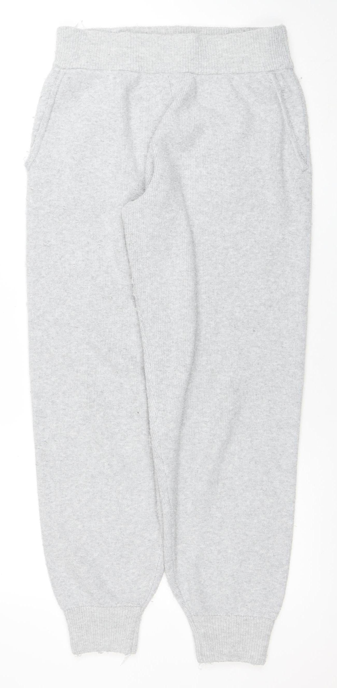 Womens UK Size 12 Jack Wills Regular Fit Jogger Grey Trousers