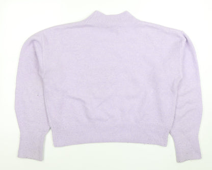 Womens UK Size 12 & Other Stories Purple Pullover Jumper