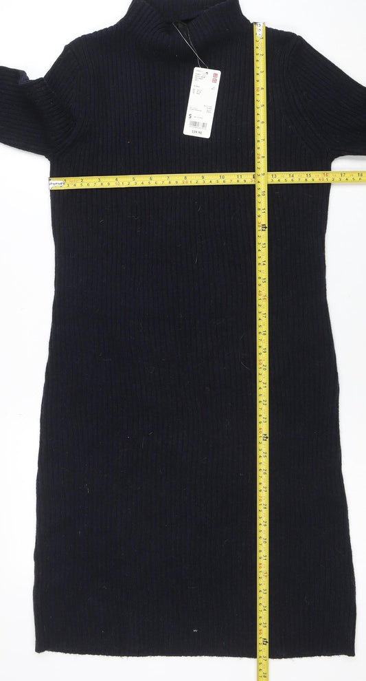 Womens UK Size S Uniqlo Bodycon Dress
