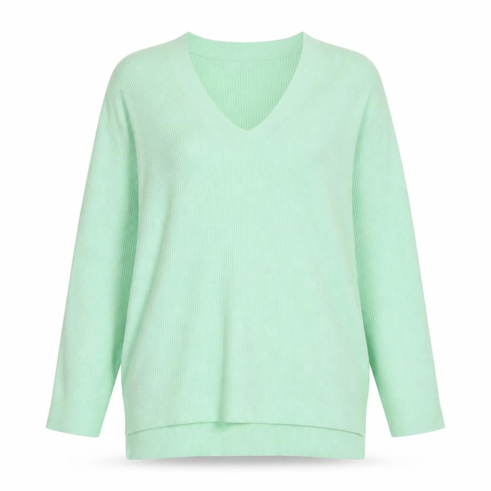 Womens UK Size 12 Marks and Spencer Green Pullover Jumper