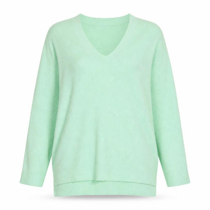 Womens UK Size 12 Marks and Spencer Green Pullover Jumper