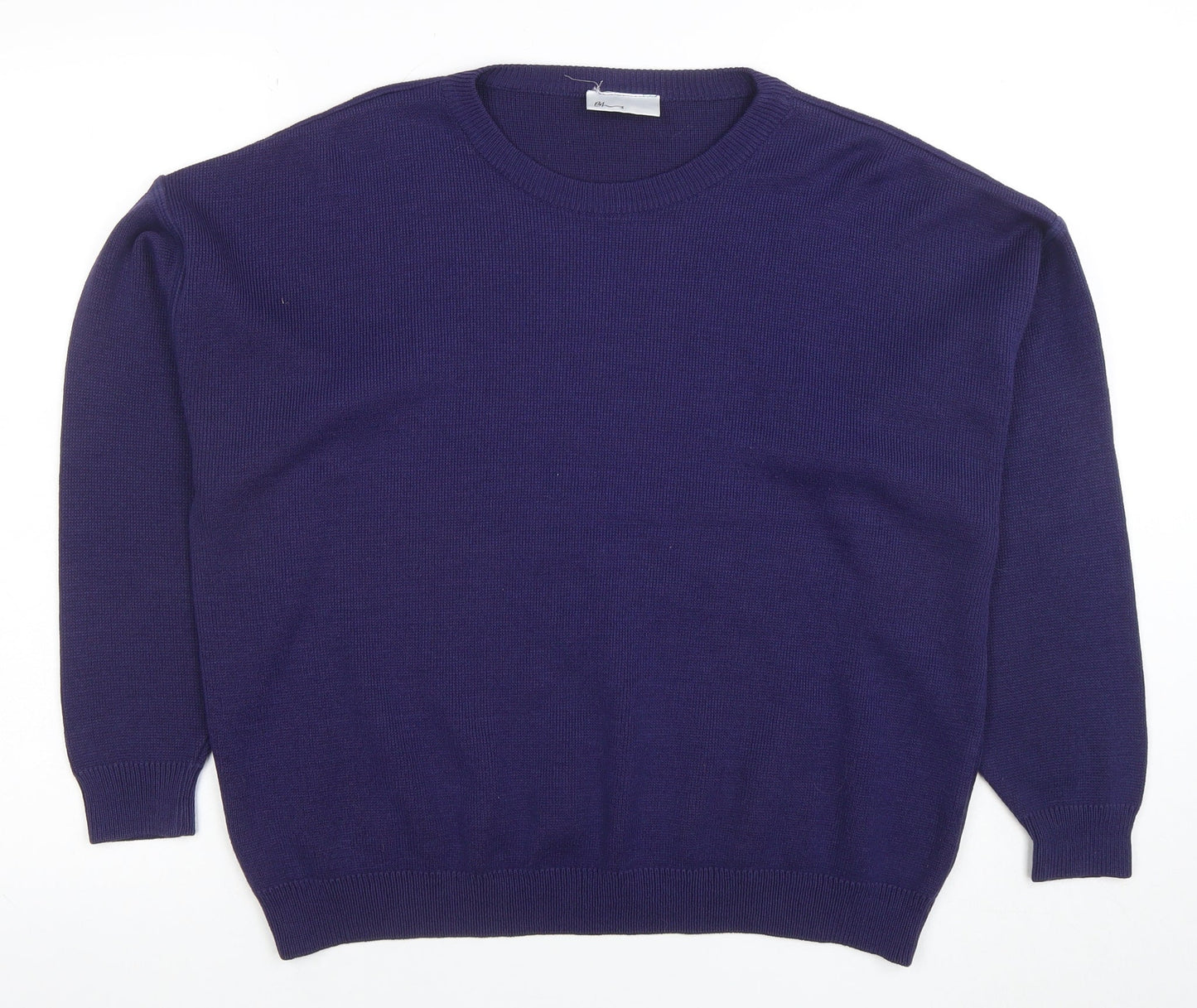 Womens UK Size 14-16 BHS Purple Pullover Jumper