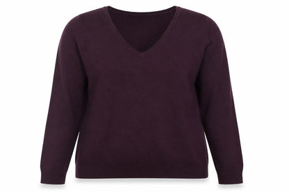 Womens UK Size 14 TU Purple Pullover Jumper