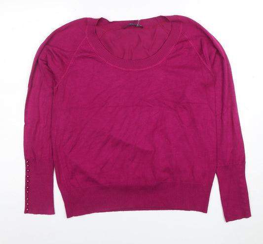Womens UK Size L Windsmoor Purple Pullover Jumper