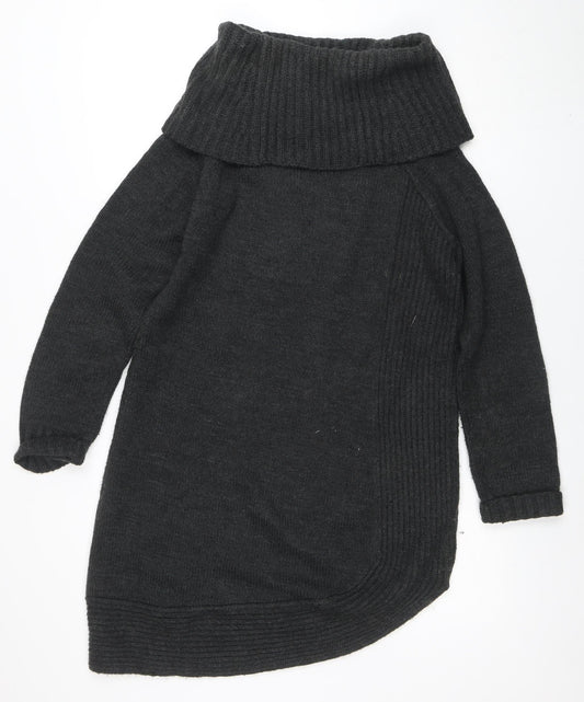 Womens UK Size 12 Marks and Spencer Grey Pullover Jumper