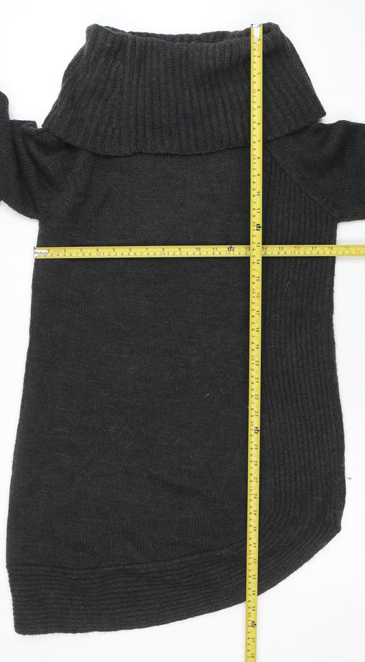 Womens UK Size 12 Marks and Spencer Grey Pullover Jumper